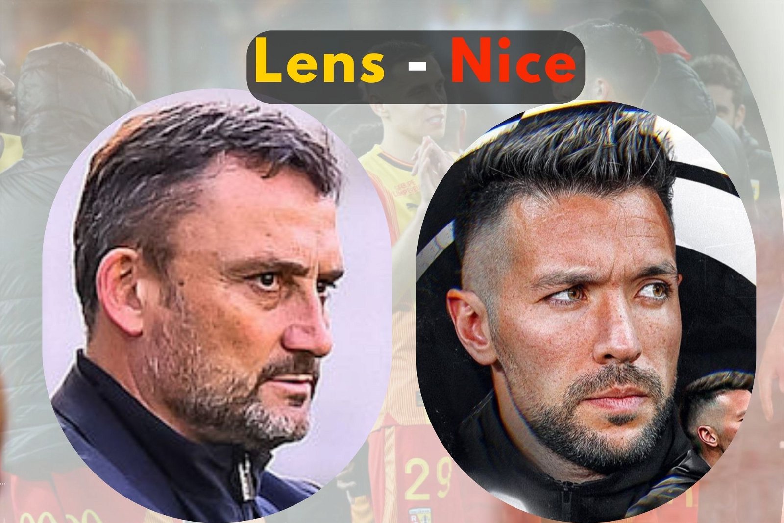 Lens-Nice Franck Haise vs Francesco Farioli